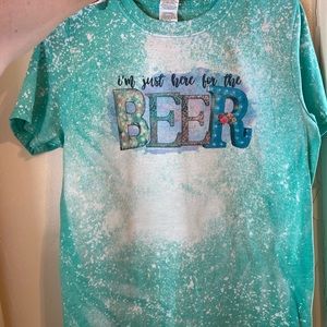 Small custom bleached shirt